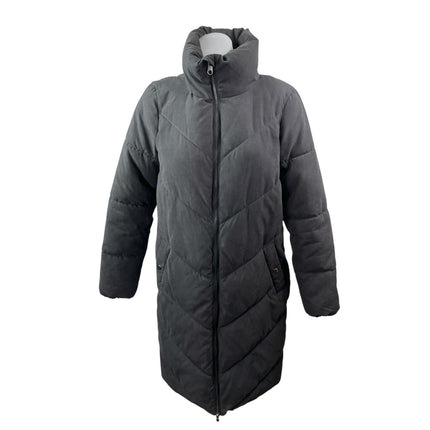 Vero Moda VMLIGA Liga Black Quilted High Neck Long Sleeve Puffer Coat Jacket XS