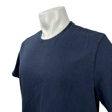 Banana Republic Men's Blue Crew Neck Short Sleeve Casual Tee Basic T-Shirt Top L
