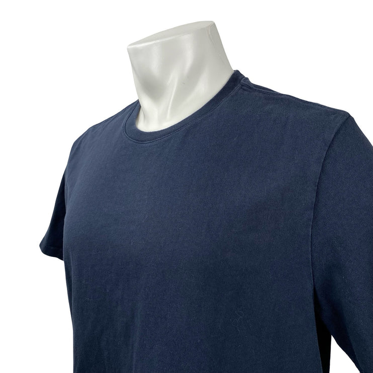 Banana Republic Men's Blue Crew Neck Short Sleeve Casual Tee Basic T-Shirt Top L