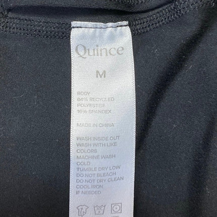 Quince Black Skinny Leg High Waist Activewear Workout Yoga Leggings Pants Size M