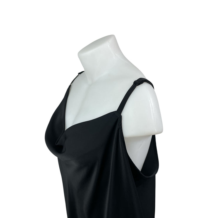 Torrid Women's Black Silk Satin Cowl Neck Cami Camisole Tank Blouse Top Size 3X