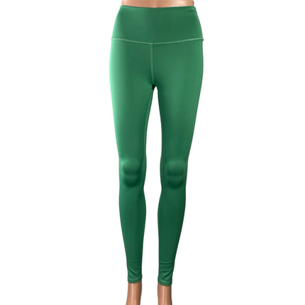 Alo Yoga Airlift Green High Waisted Skinny Activewear Workout Leggings Pants S