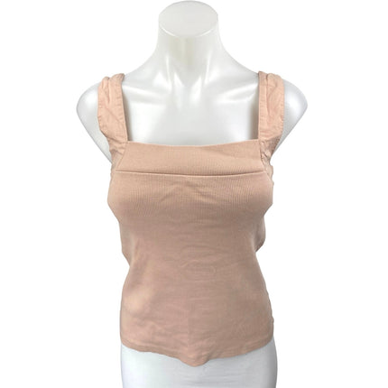 Anthropologie Maeve Nude Pink Tie Back Sleeveless Cami Camisole Tank Top Size S