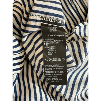 The Kooples James Stripe Collared Long sleeve Button Down Shirt Blouse Top Sz 1