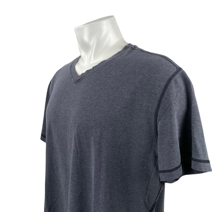 Lululemon Fundamental Black Short Sleeve Athletic Activewear Tee T-Shirt Top XL