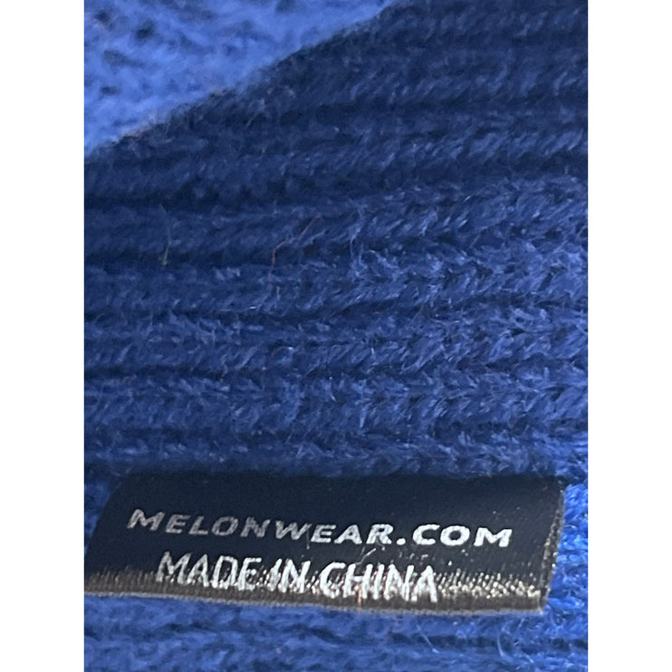 Unisex Blue Coral NY Brooklyn Cyclones MiLB Baseball Pom Pom Knit Beanie OS