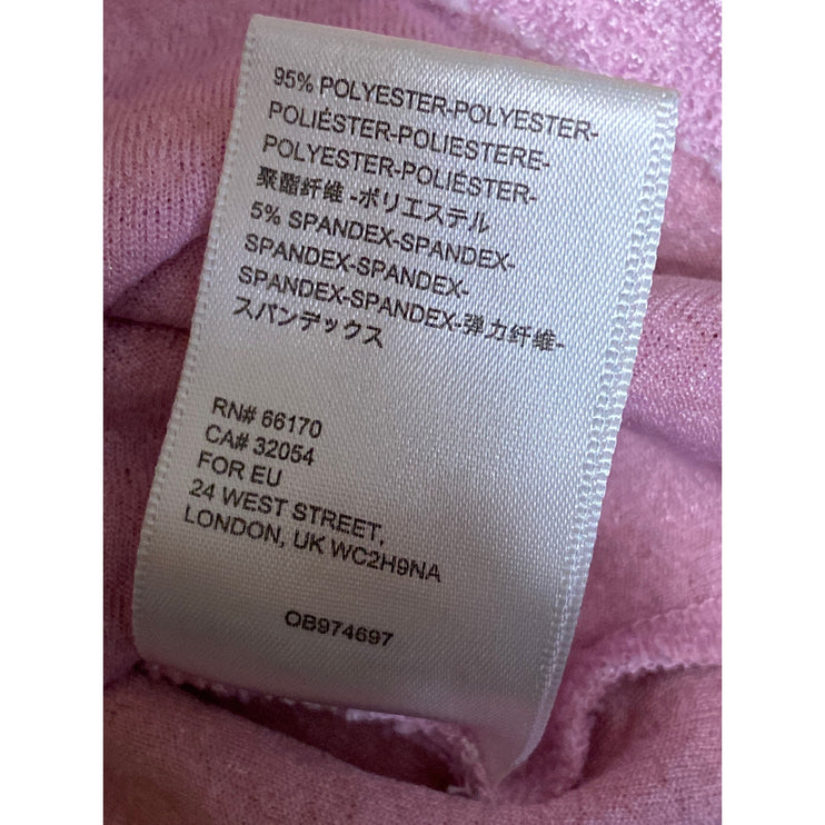 Urban Outfitters August Pink Smocked Sleeveless Cami Camisole Tank Top Size S