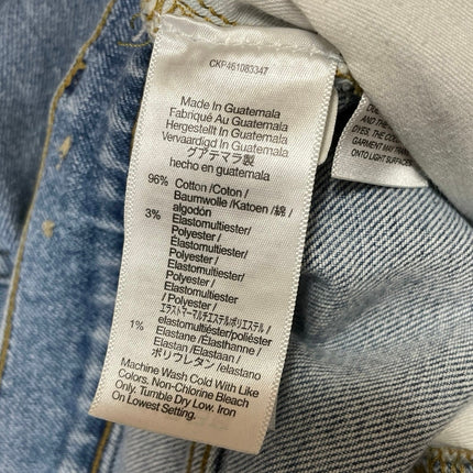Madewell The Perfect Vintage Straight Cropped High Rise Denim Jeans Size 28