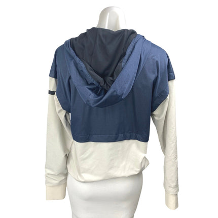 Under Armour Unstoppable Gore Windstopper Blue Zip Hoodie Windbreaker Jacket S