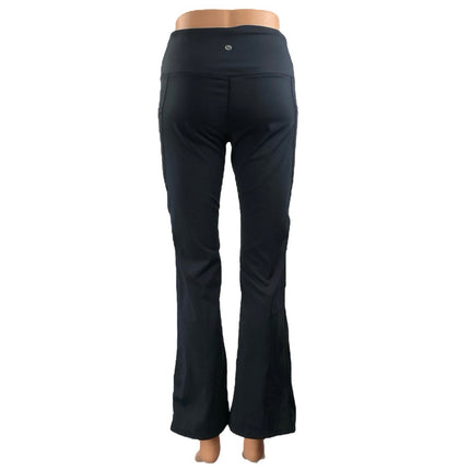 Baleaf Womens Black High Waisted Flare Bootcut Yoga Athletic Leggings Pants Sz S