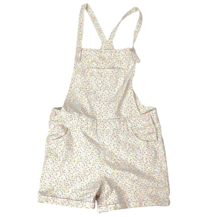 Art Class Kids Girls Multicolor Sprinkles Shortalls Overalls Romper Shorts Sz XL