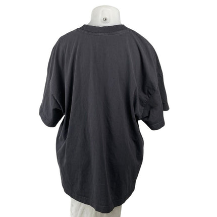 H&M UCLA 1919 Oversized Black Graphic Short Sleeve Baggy Boxy Tee T-Shirt Top XL