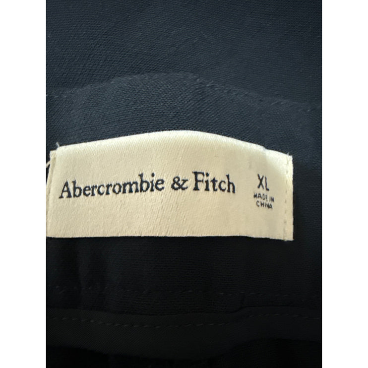NEW Abercrombie & Fitch Women's Black High Waisted Trousers Dress Pants Size XL