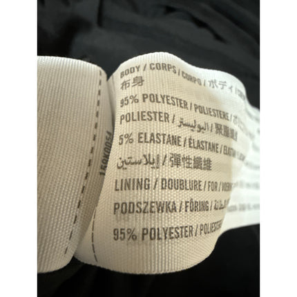 Abercrombie & Fitch Black Sleeveless Cutout Ruched Mini Bodycon Dress Size M