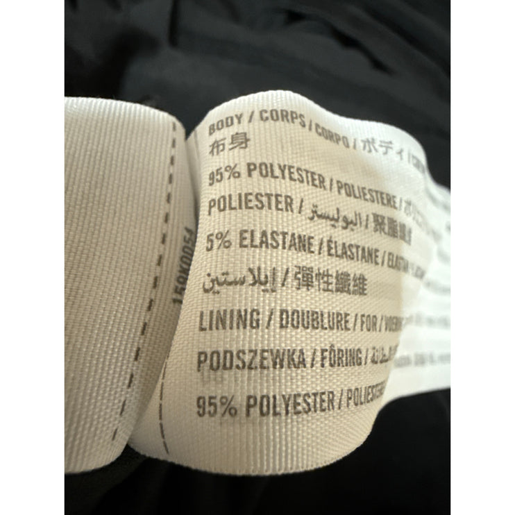 Abercrombie & Fitch Black Sleeveless Cutout Ruched Mini Bodycon Dress Size M