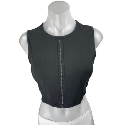 Lululemon Sculpt It Women's Black Sleeveless Activewear Fitness Crop Tank Top 6