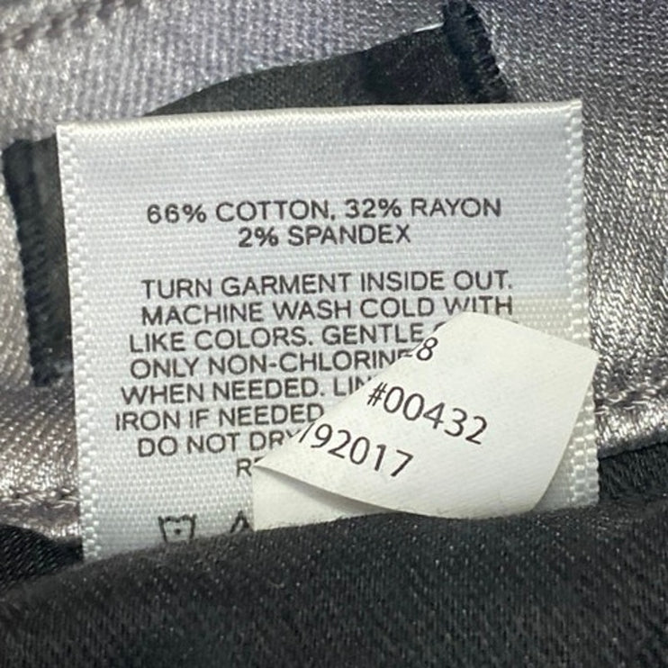 Express Skycraper Womens Silver Metallic Mid Rise Bootcut Flared Pants Size 12R