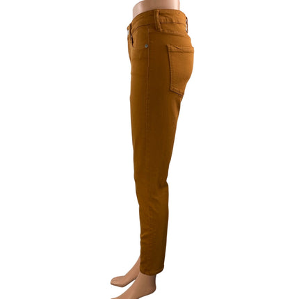 Liverpool The Ankle Skinny Women's Gold Tan Mid Rise Denim Jeans Size 4/27