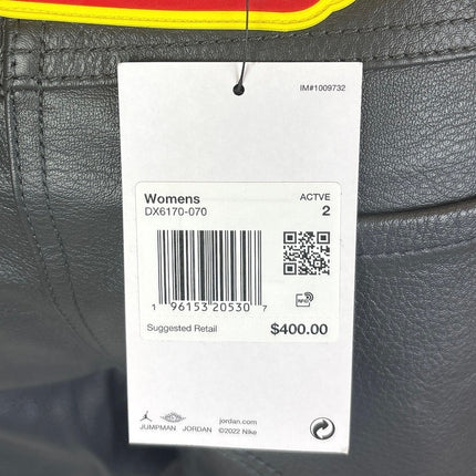 NEW $400 Nike Jordan x Travis Scott Cactus Jack Genuine Leather Moto Pants Sz 2