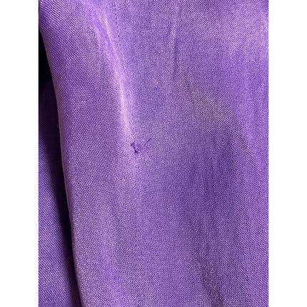 Zara Women's Purple High Rise Pleated Palazzo Wide Leg Trousers Dress Pants Sz M