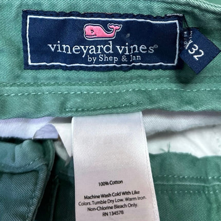 Vineyard Vines Women's Green Straight Leg High Rise Chino Ankle Jeans Pants 30