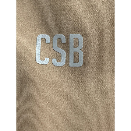 CSB x IM Women's Tan Cinch Yoga Workout Running Athletic Leggings Pants Size S
