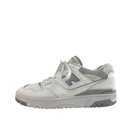 New Balance 550 Rain Cloud Men's White Gray Low Top Sneakers Shoes M-7 W-8.5