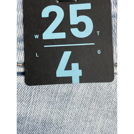 NEW Silver Jeans Co Women's Blue High Rise Cutoff Boyfriend Denim Jean Shorts 25