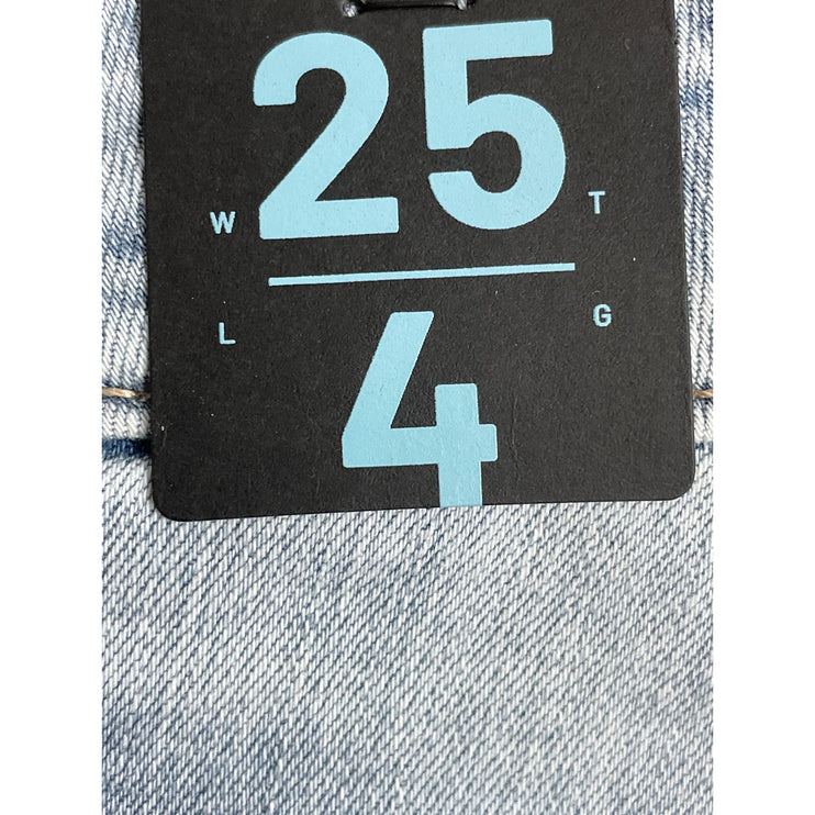 NEW Silver Jeans Co Women's Blue High Rise Cutoff Boyfriend Denim Jean Shorts 25