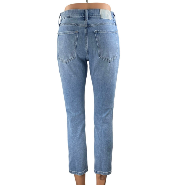 Banana Republic Blue Light Wash High Rise Slim Skinny Denim Jeans Pants Size 26