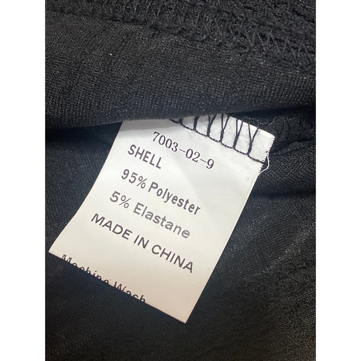 NEW BTFBM Women's Black Textured Long Sleeve Mock Neck Knit Crop Top Size S