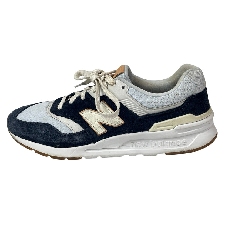 New Balance 997H Natural Indigo White Womens Athletic Running Sneakers Shoes 8.5