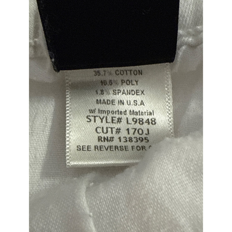 Flying Monkey Women's White Low Rise Stretch Jegging Skinny Denim Jeans Size 25