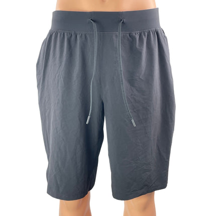 Lululemon Men's Gray Drawstring Running Gym Workout Training Athletic Shorts L