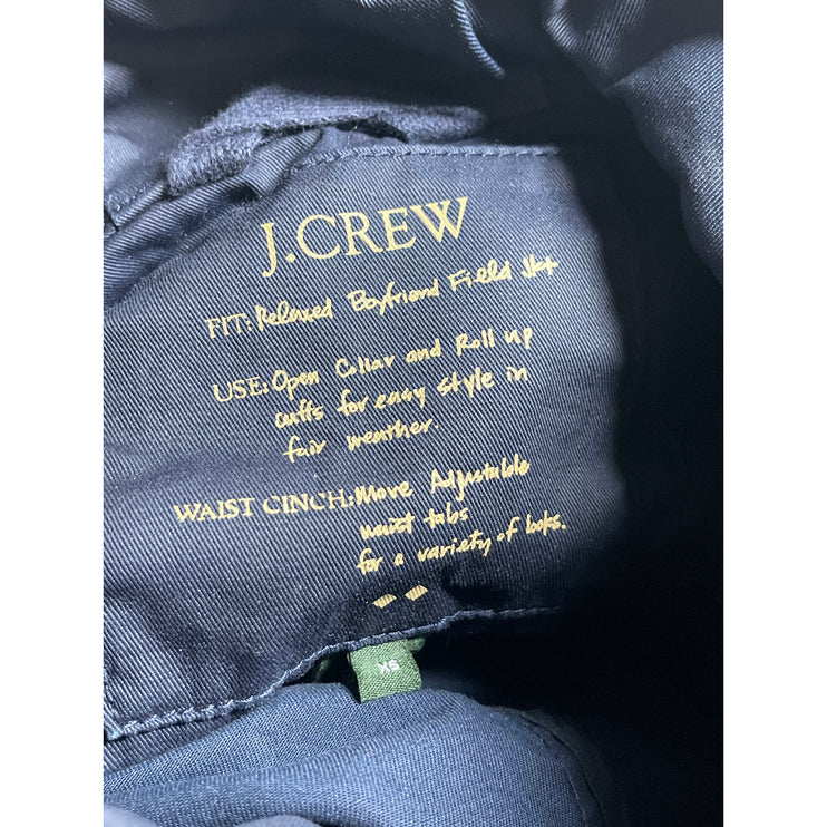 J.Crew Downtown Blue Long Sleeve Boyfriend Military Utility Field Coat Jacket XS