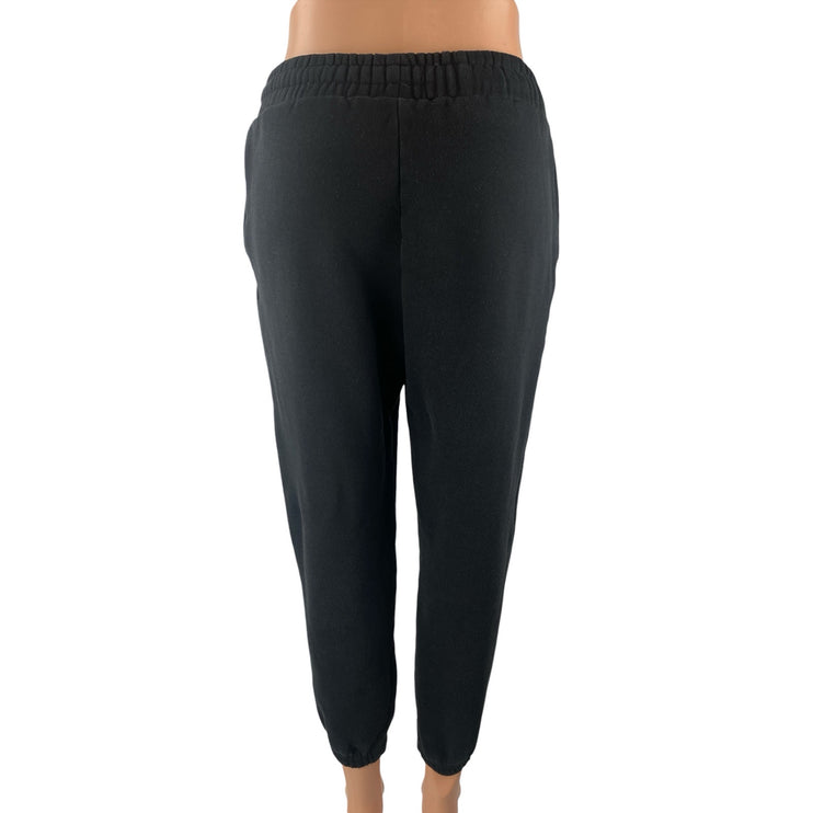 Juicy Couture X Forever 21 Black Graphic Athletic Jogger Trousers Sweat Pants M