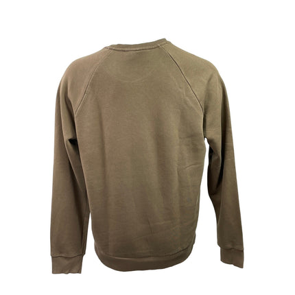 Peak Performance Men's Brown Fleece Embroidered Logo Long Sleeve Sweater Top XL
