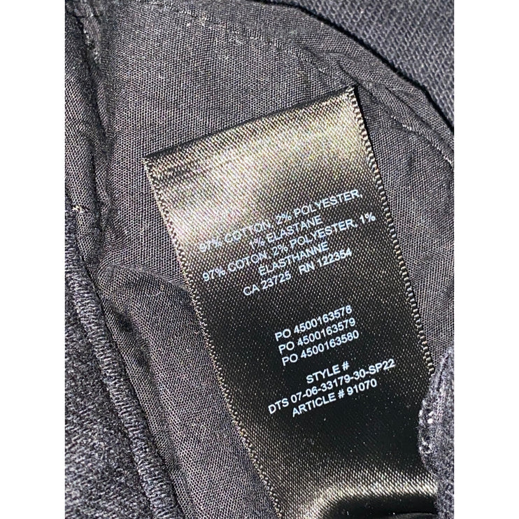 Aritzia Wilfred Free Women Black High Rise Straight Leg Loose Denim Jeans Size 4