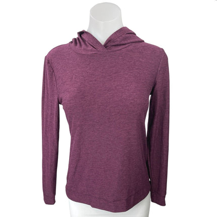 Beyond Yoga Purple Long Sleeve Hoodie Hooded Running Yoga Athletic Top Size XS