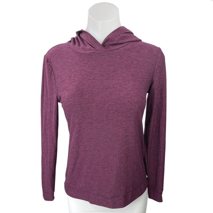 Beyond Yoga Purple Long Sleeve Hoodie Hooded Running Yoga Athletic Top Size XS