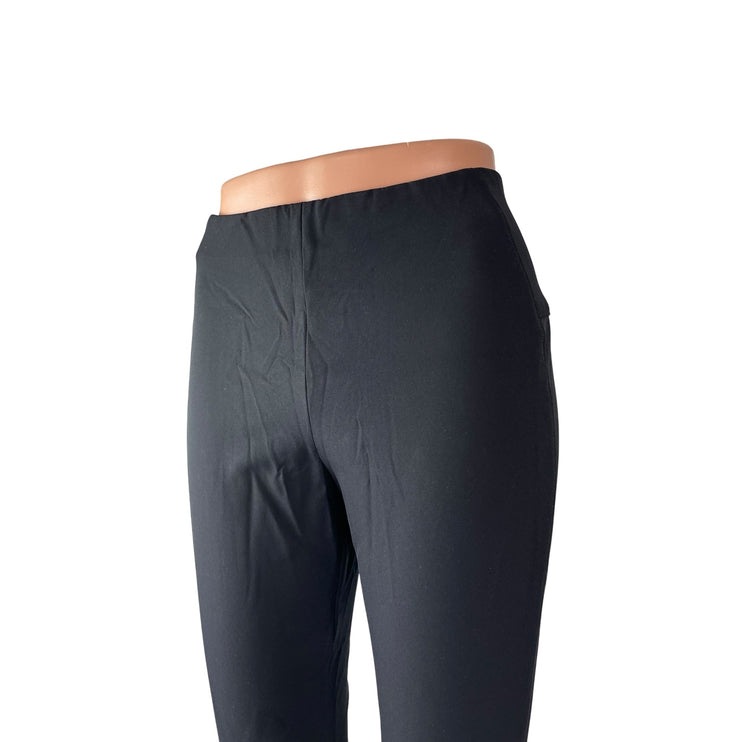 Veronica Beard Women's Black High Rise Slim Straight Trousers Dress Pants Size 8