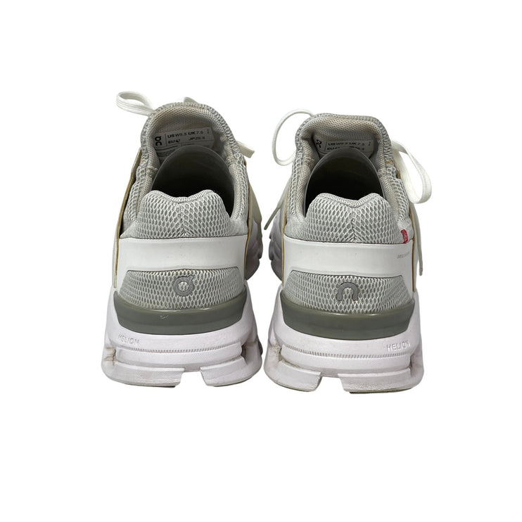 On Running Cloudswift Mesh Gray Low Top Lace Up Athletic Sneakers Shoes Size 9.5