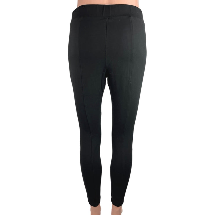 Old Navy Black High Rise Stretch Skinny Stevie Cropped Casual Leggings Size M