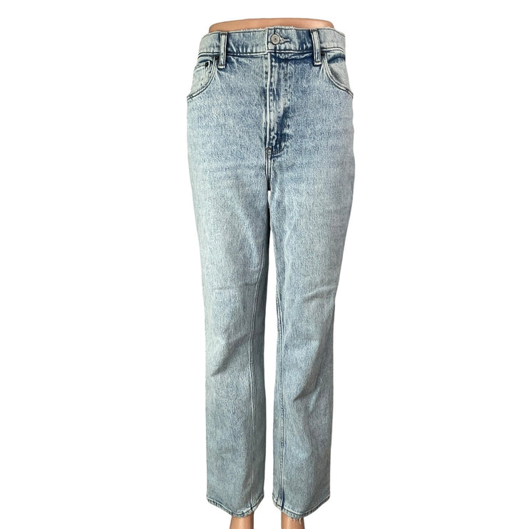 Abercrombie & Fitch The 90s Straight Ultra High Rise Blue Denim Jeans Size 27