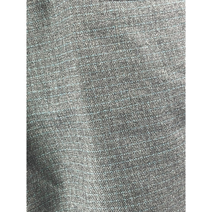 Indochino Men's Gray Mid Rise Slim Straight Leg Trousers Dress Pants Size 34x30