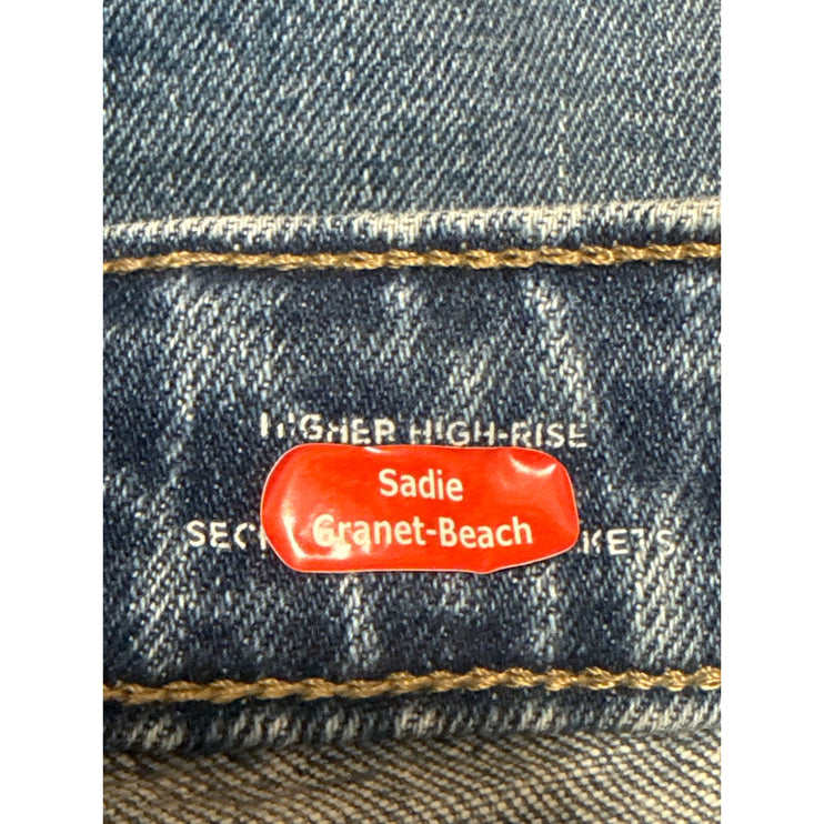 Old Navy Women's Blue High Rise Bell Bottom Bootcut Flare Denim Jeans Pants Sz 2