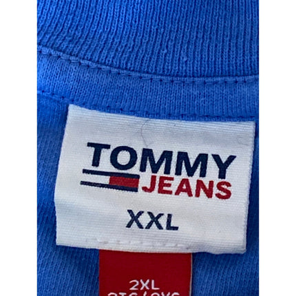 Tommy Jeans Blue Brooklyn Varsity Hockey Crew Neck Short Sleeve T-Shirt Top XXL
