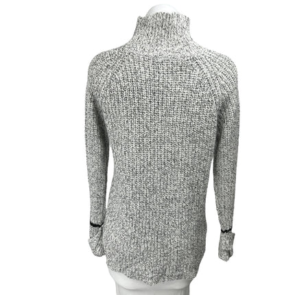 RD Style Women's Gray Turtleneck Knit Long Sleeve Pullover Sweater Top Size S