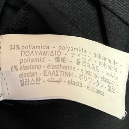 Zara Women's Black Square Neck Stretch Sleeveless Tank Bodysuit Top Size S