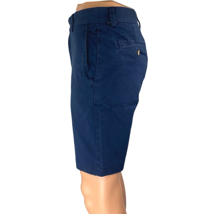 Vineyard Vines Breaker Men's Blue Straight Golf Bermuda Chino Khaki Shorts Sz 30